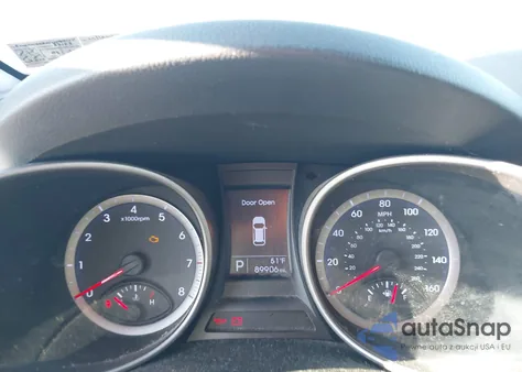 2015 Hyundai Santa Fe Gls z USA, uszkodzony, nr VIN KM8SM4HFXFU090154